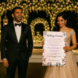 Wedding Contract Board